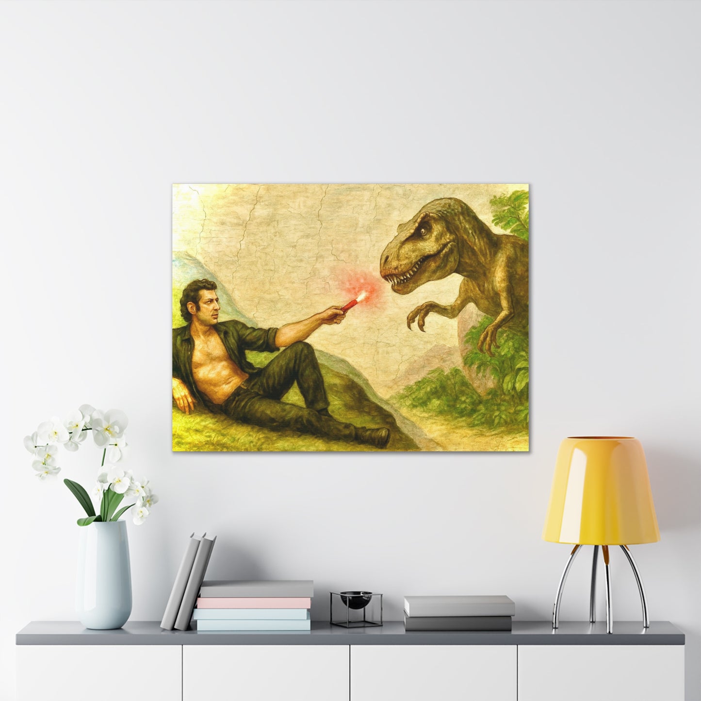 “Creation of Chaos” wall canvas