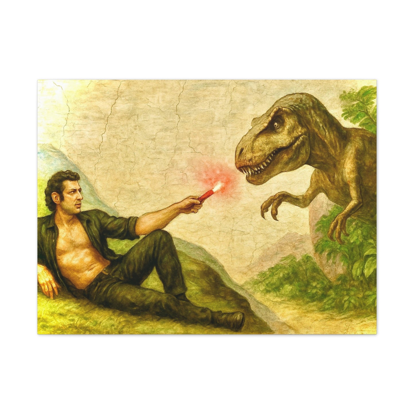 “Creation of Chaos” wall canvas