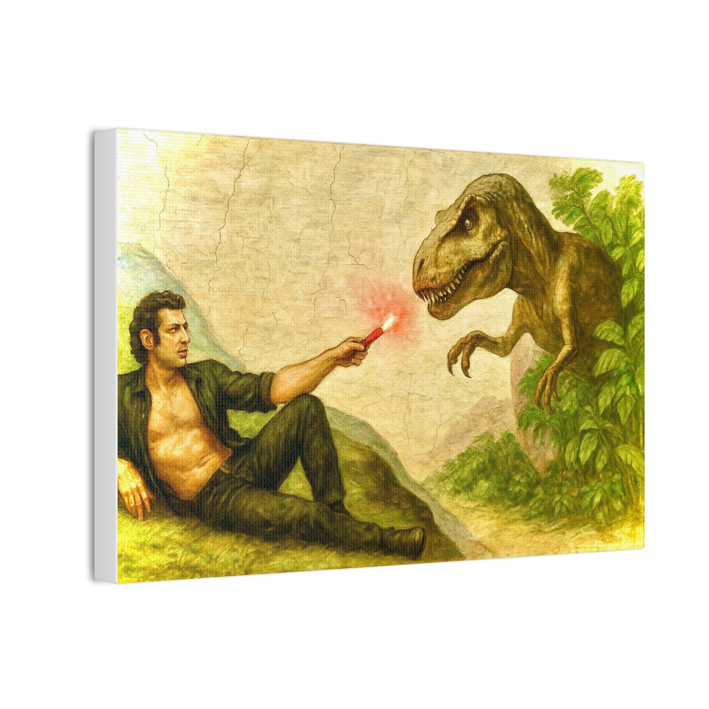 “Creation of Chaos” wall canvas
