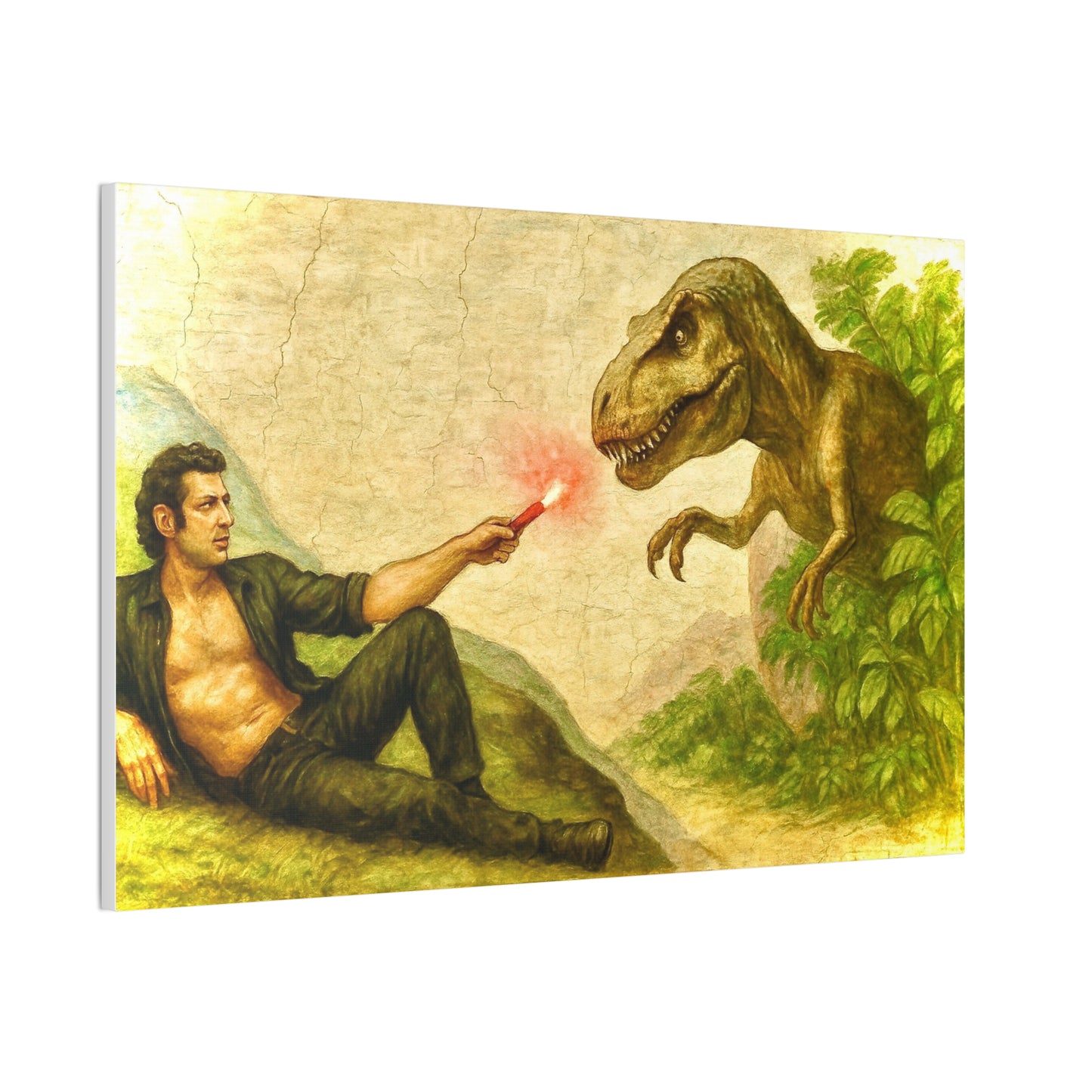 “Creation of Chaos” wall canvas