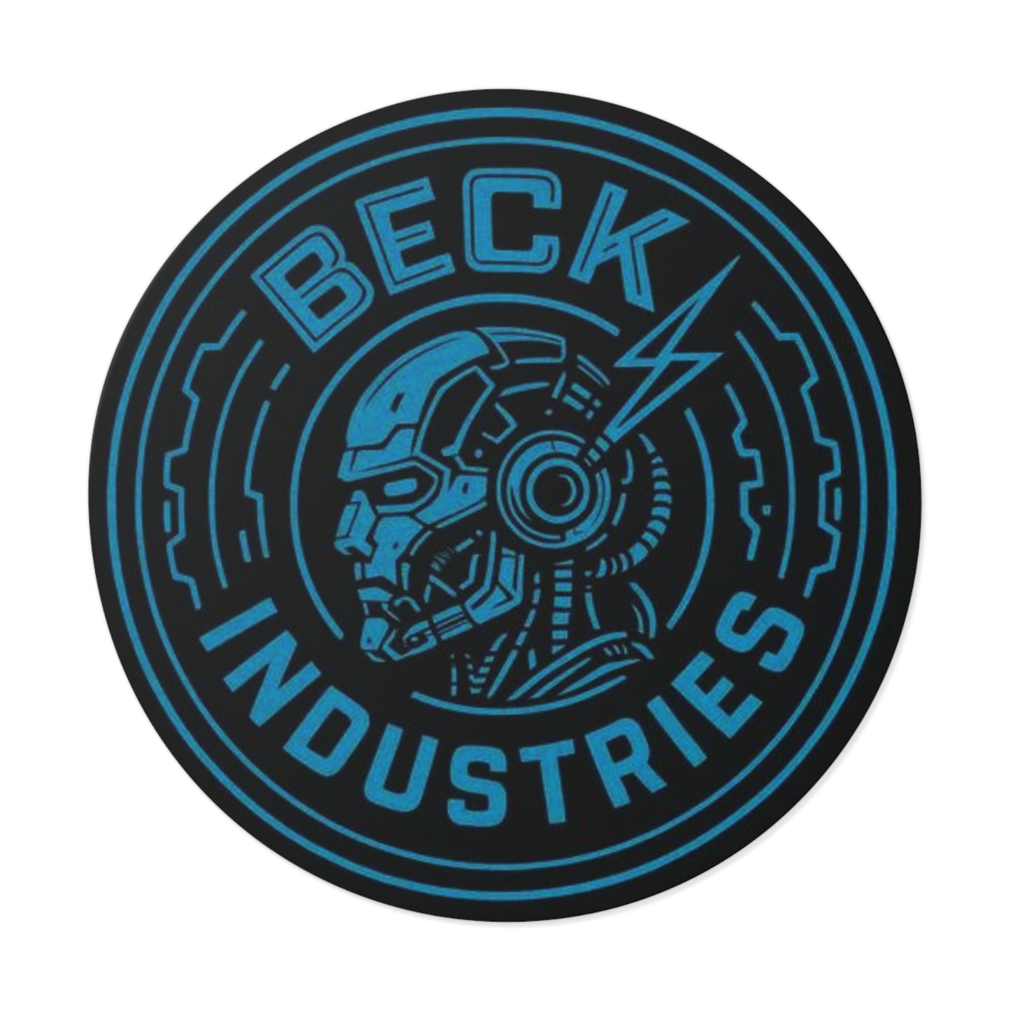 Beck Industries Round Sticker