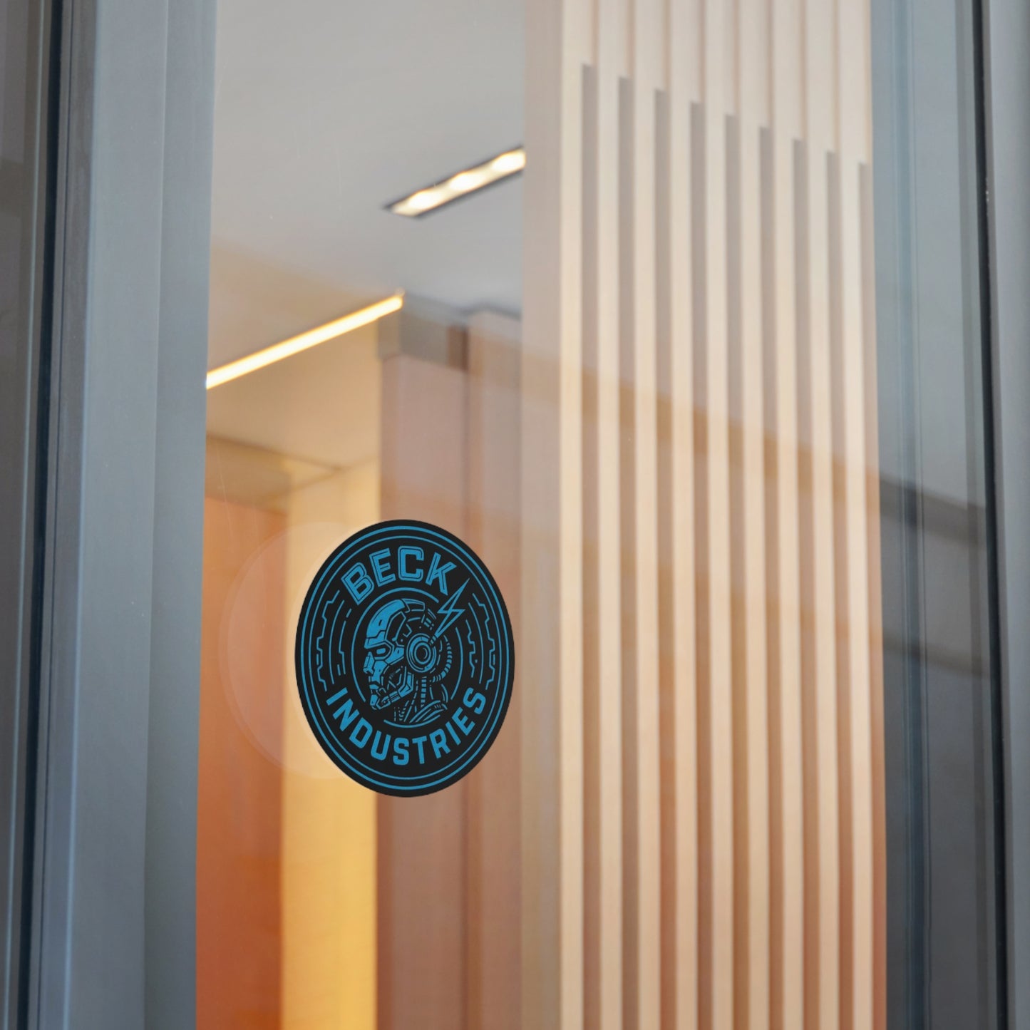Beck Industries Round Sticker