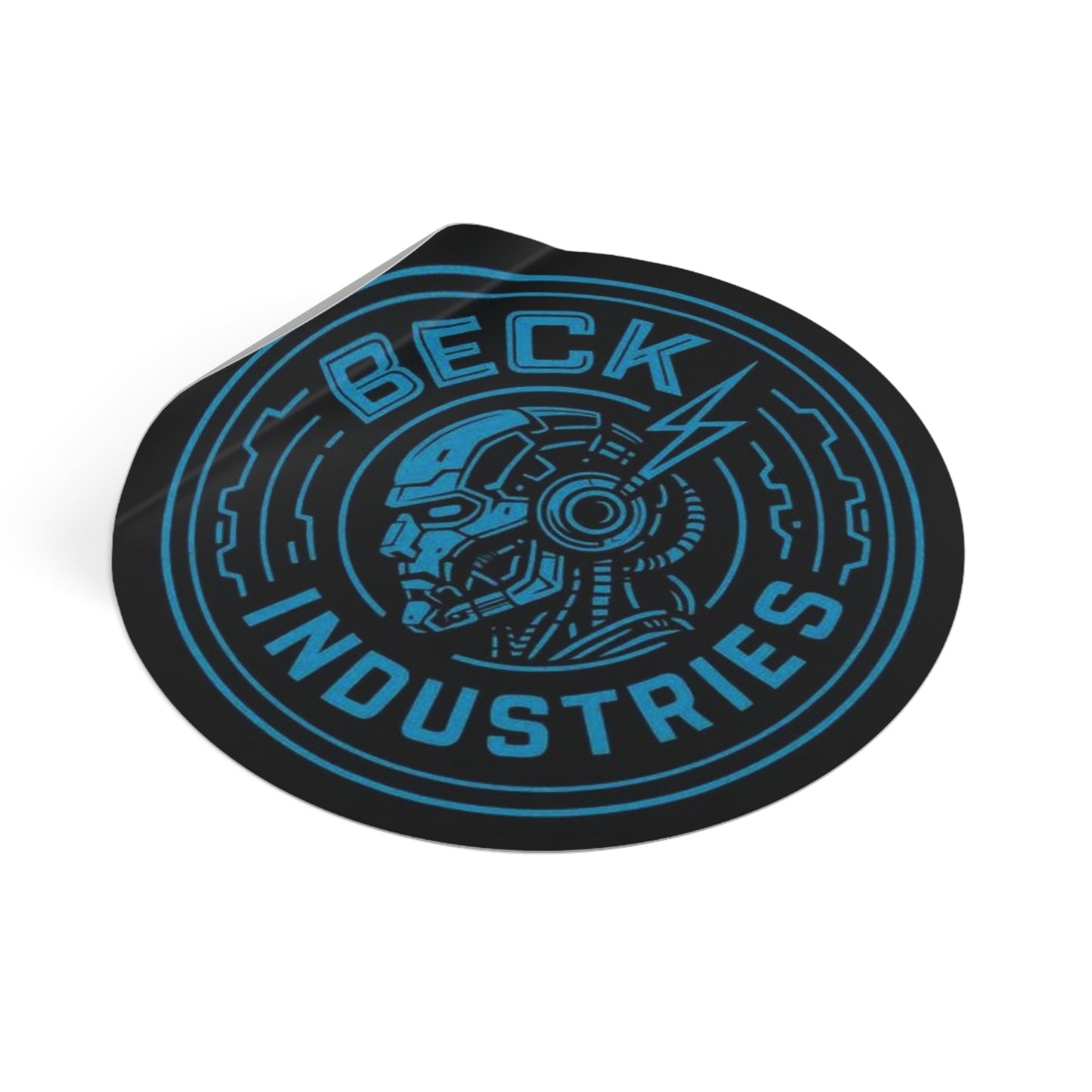 Beck Industries Round Sticker