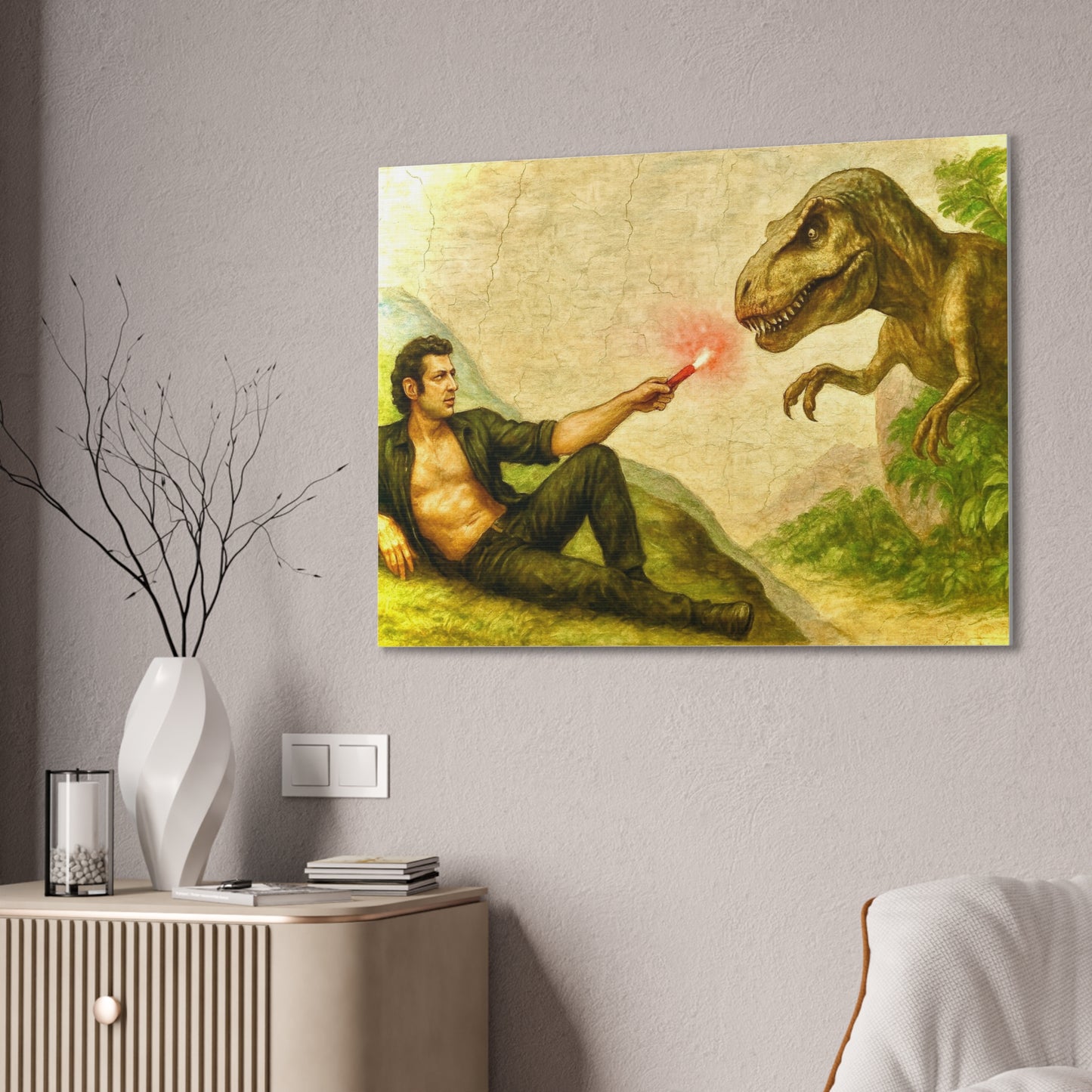 “Creation of Chaos” wall canvas