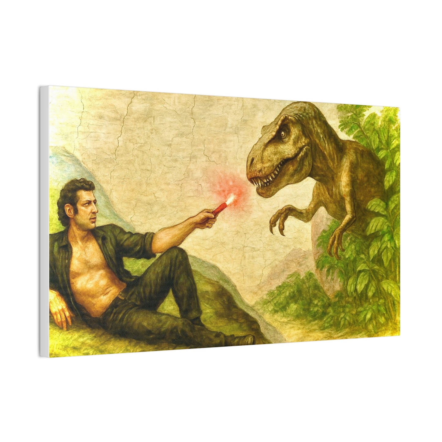 “Creation of Chaos” wall canvas