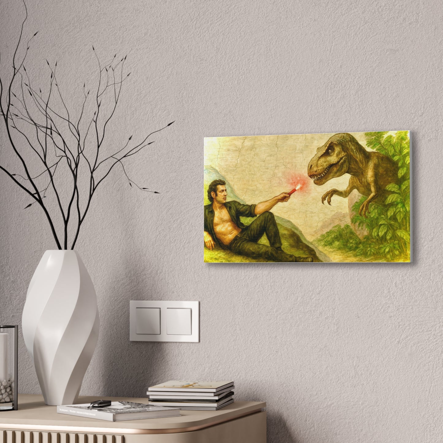 “Creation of Chaos” wall canvas