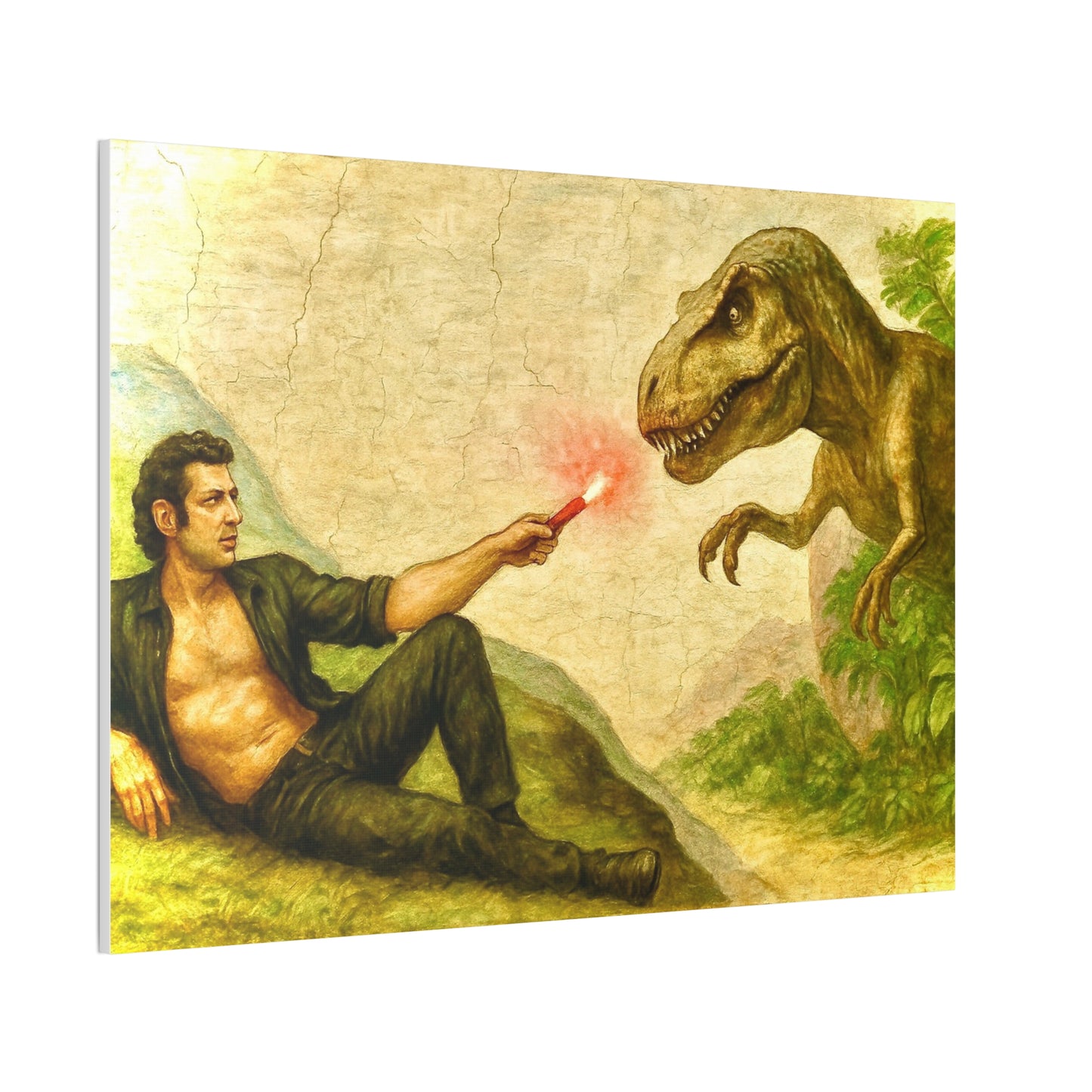 “Creation of Chaos” wall canvas