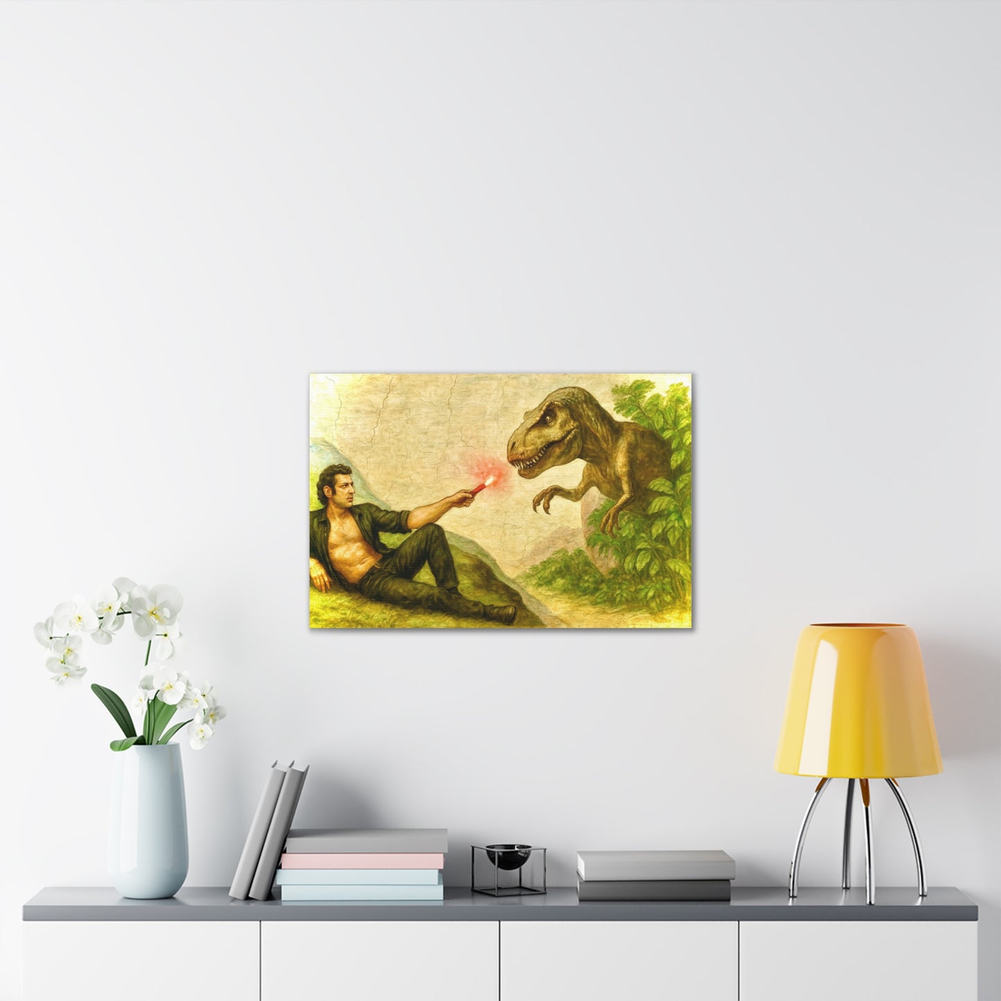 “Creation of Chaos” wall canvas