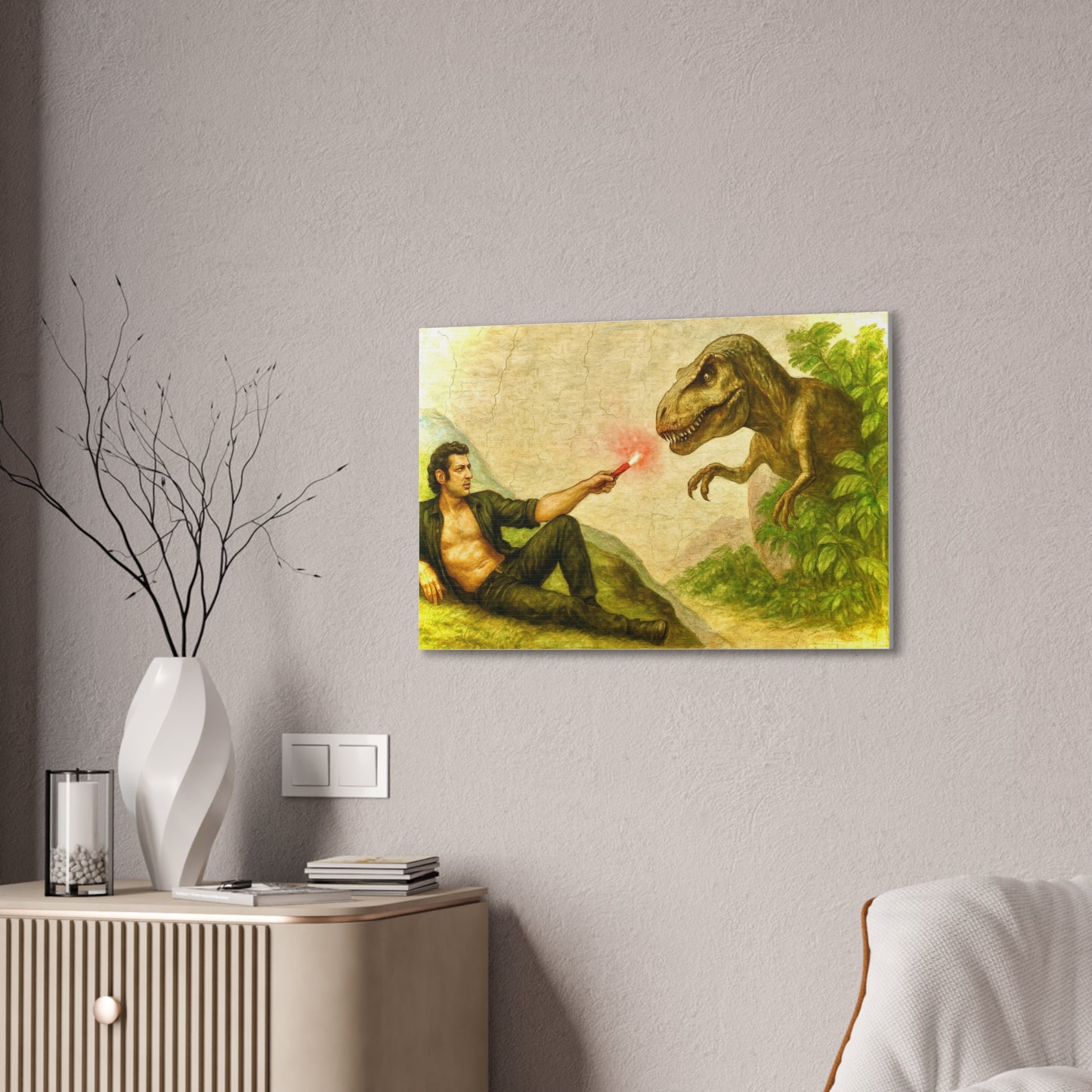“Creation of Chaos” wall canvas